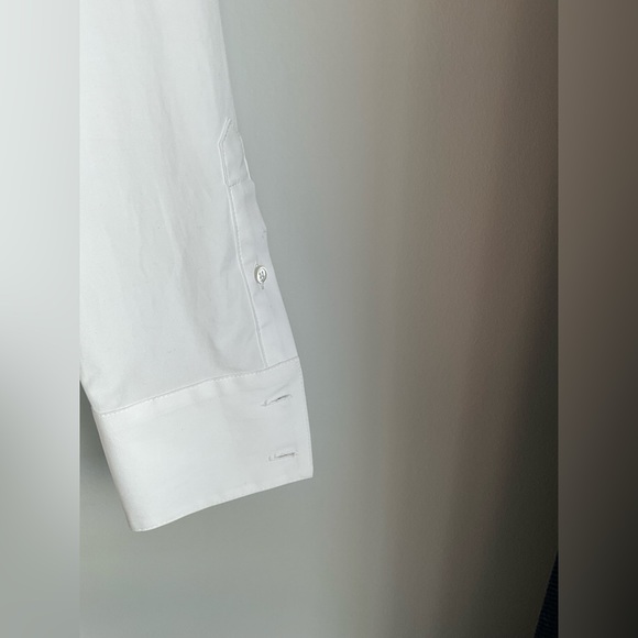 VERONICA BEARD ROSAMUND SHIRT in white SIZE 6 - Picture 13 of 14